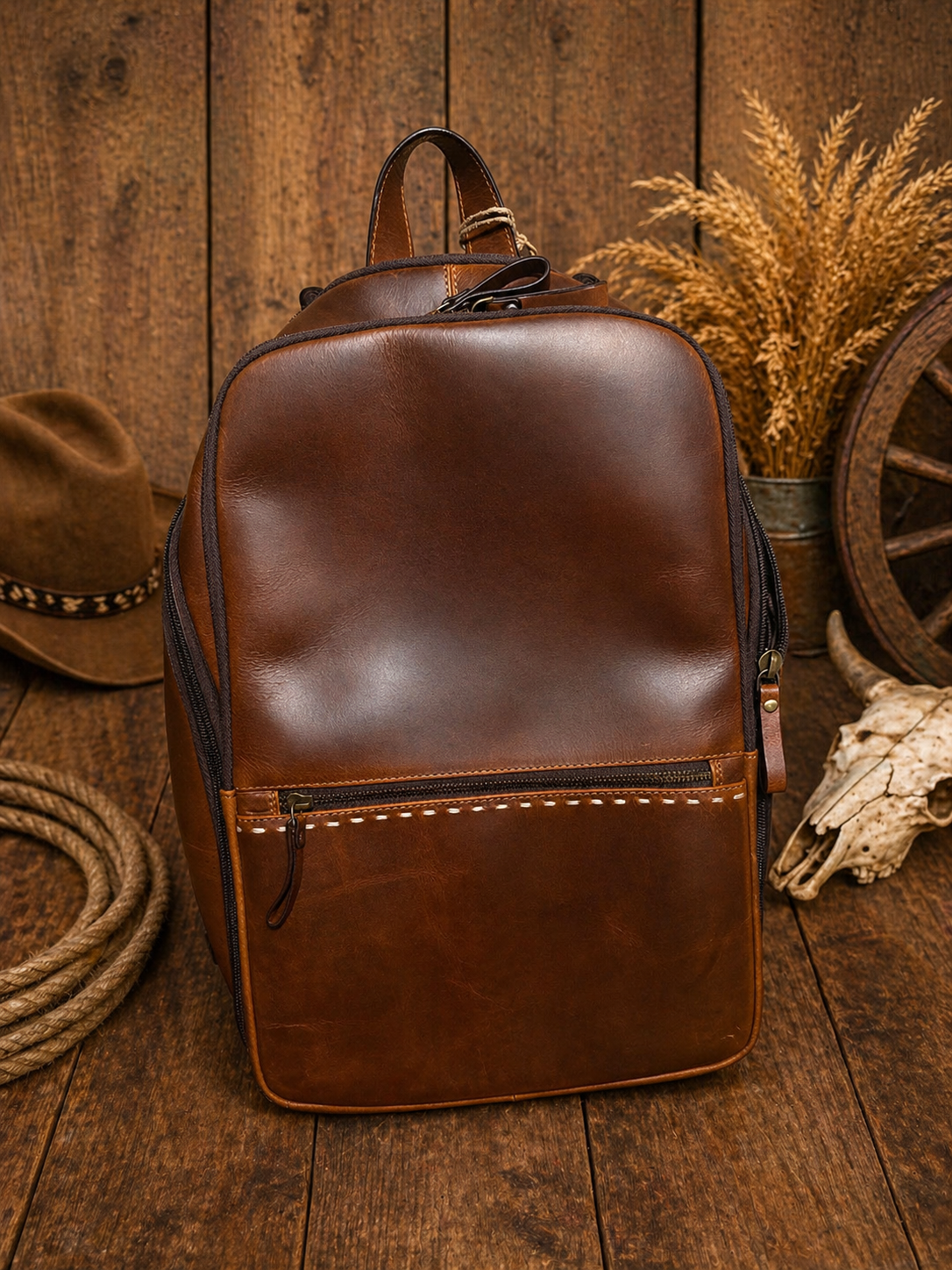 canyon leather backpack Conditional Outdoor Reflections: Monster Fish Weight Color:2-3/8oz Yellow easy carry handle and
