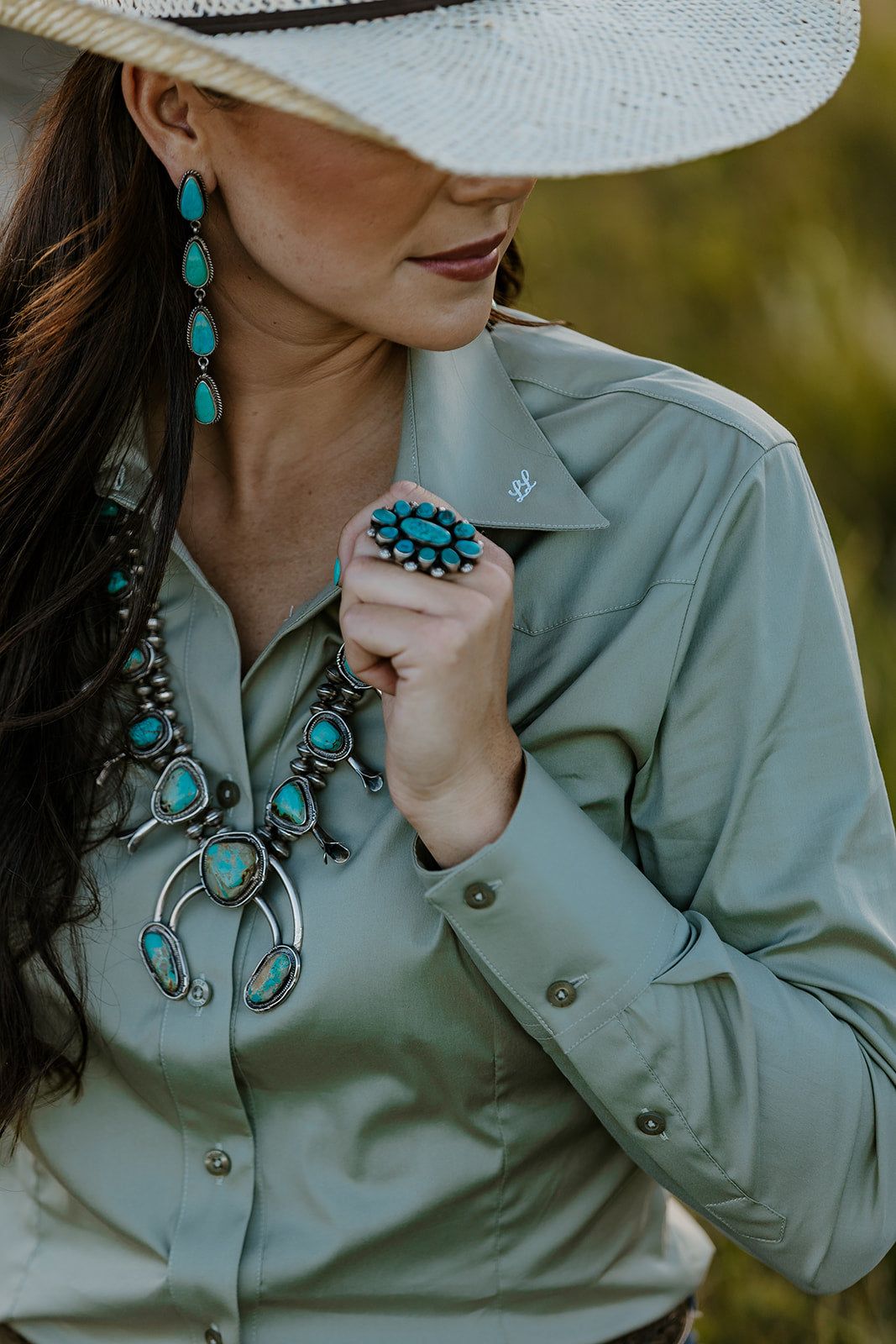 Fitted Western Button Up