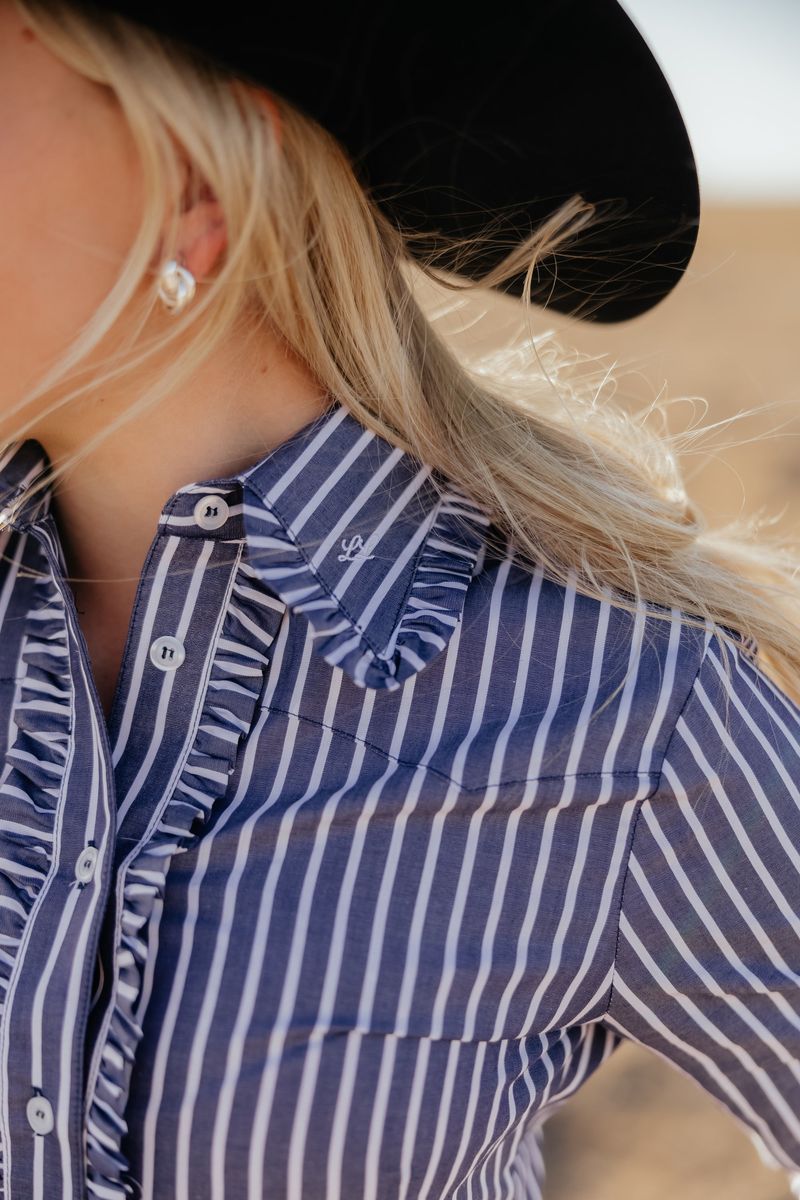 Fitted Western Button Up