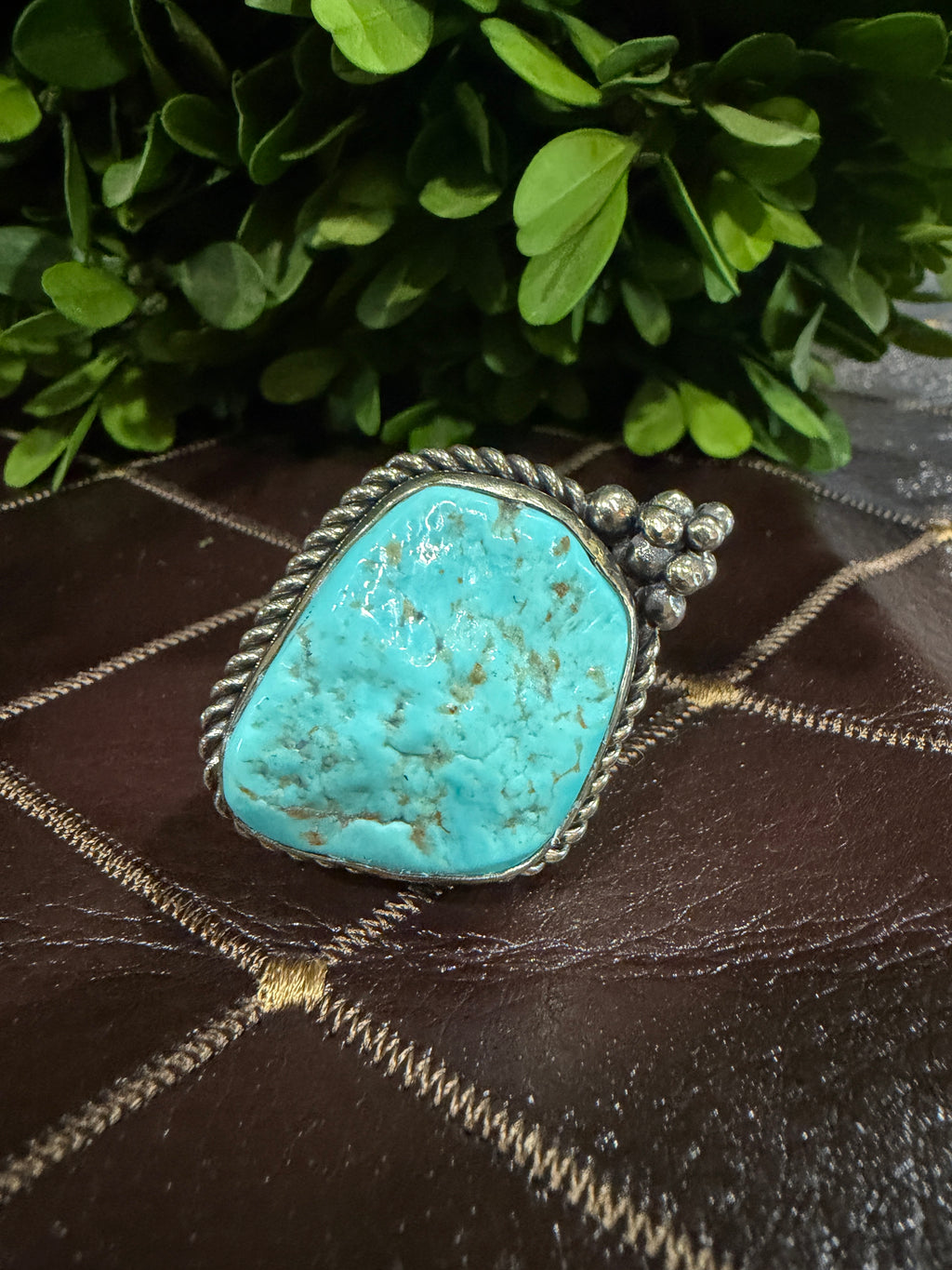 Turquoise Scarf Slide