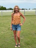 Tiered Ruffle Layered Cami Top