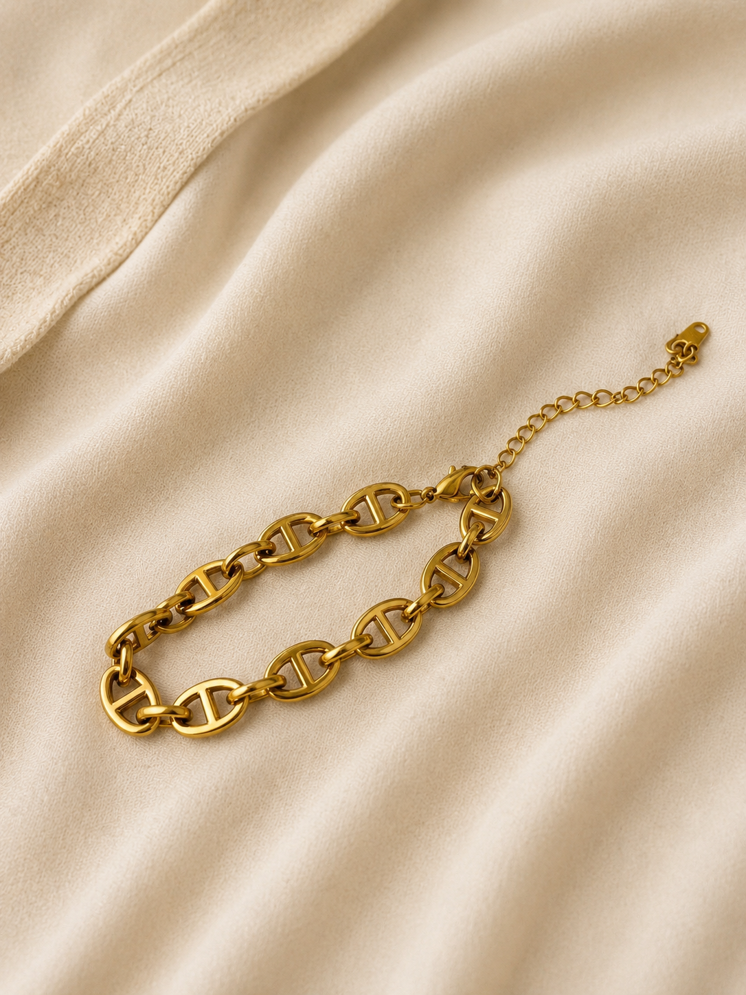Roman Number Link Bracelet