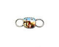 Western Portrait Scarf Charm