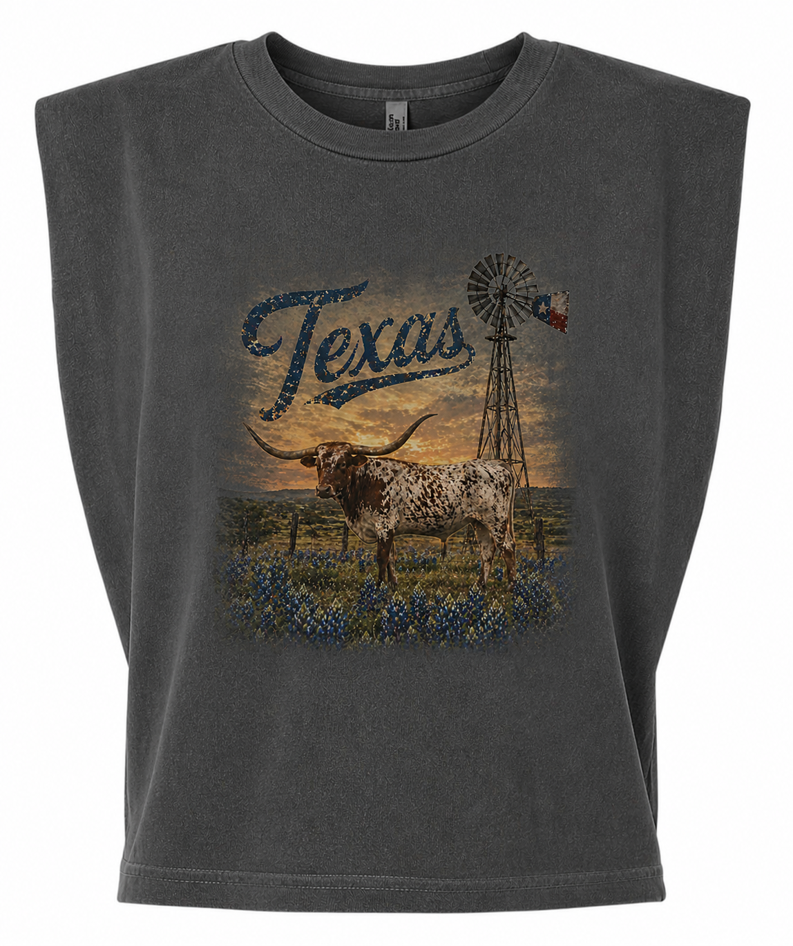 Texas Longhorn Muscle Tank