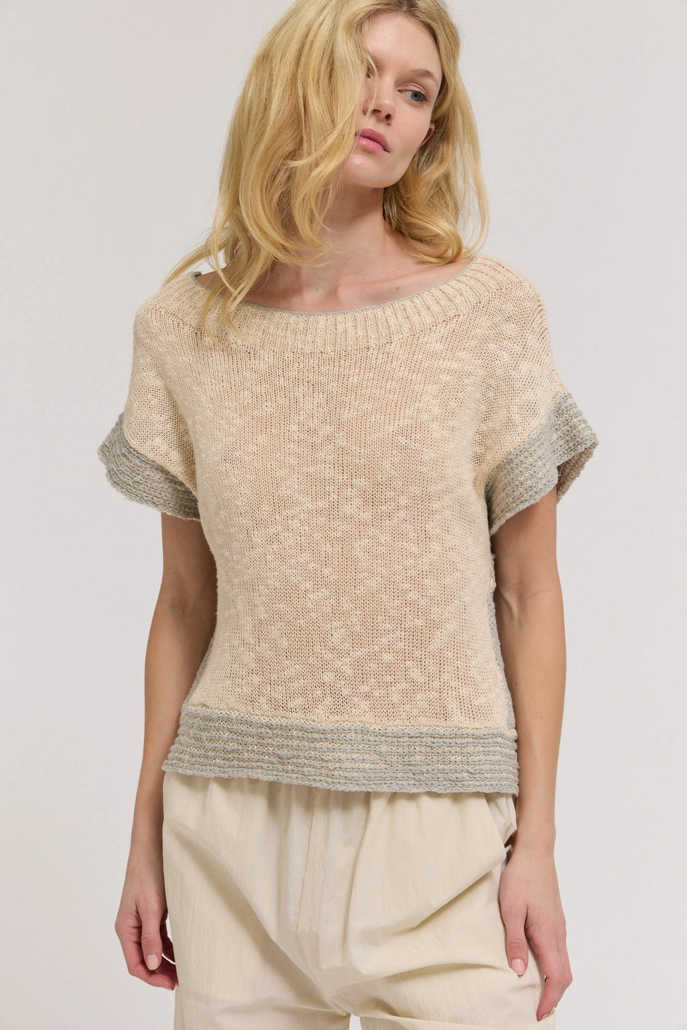 Coastal Calm Knit Top
