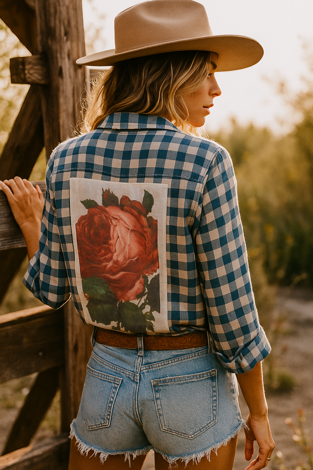 Rosella Blue/White Flannel