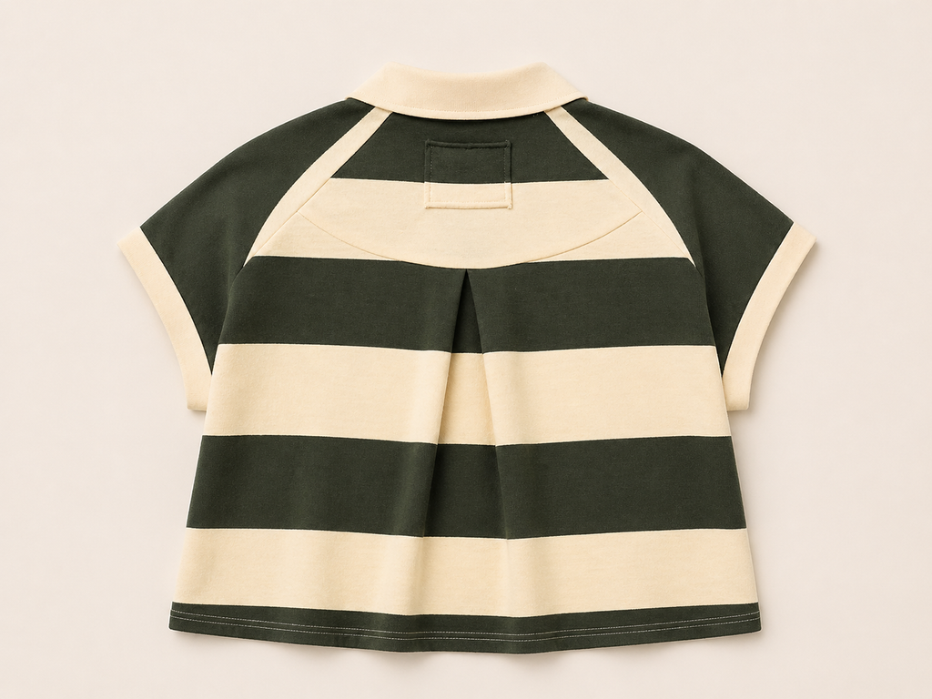 Wide Striped Polo