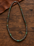 Navajo and Turquoise Beaded Necklace