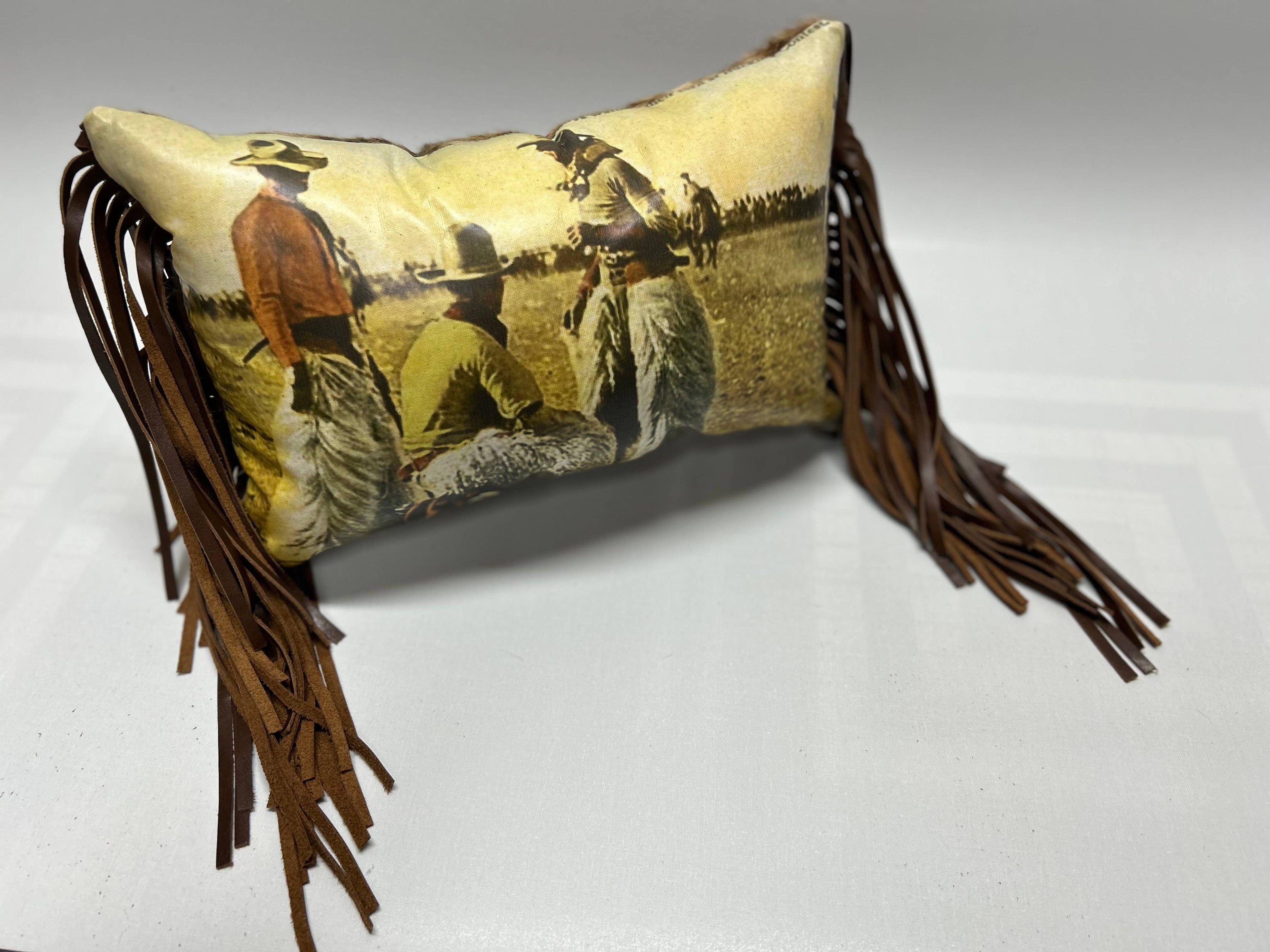 Pillow Cowboys in Wooly Chaps
