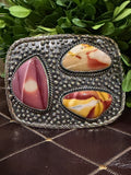 Mookite 3 Stone Belt Buckle