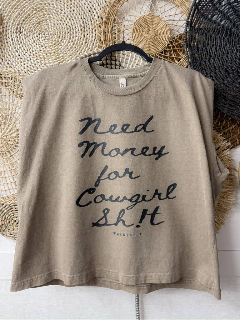 NEED $$ BROWN MUSCLE TANK