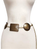 Statement Medallion Chain Belt