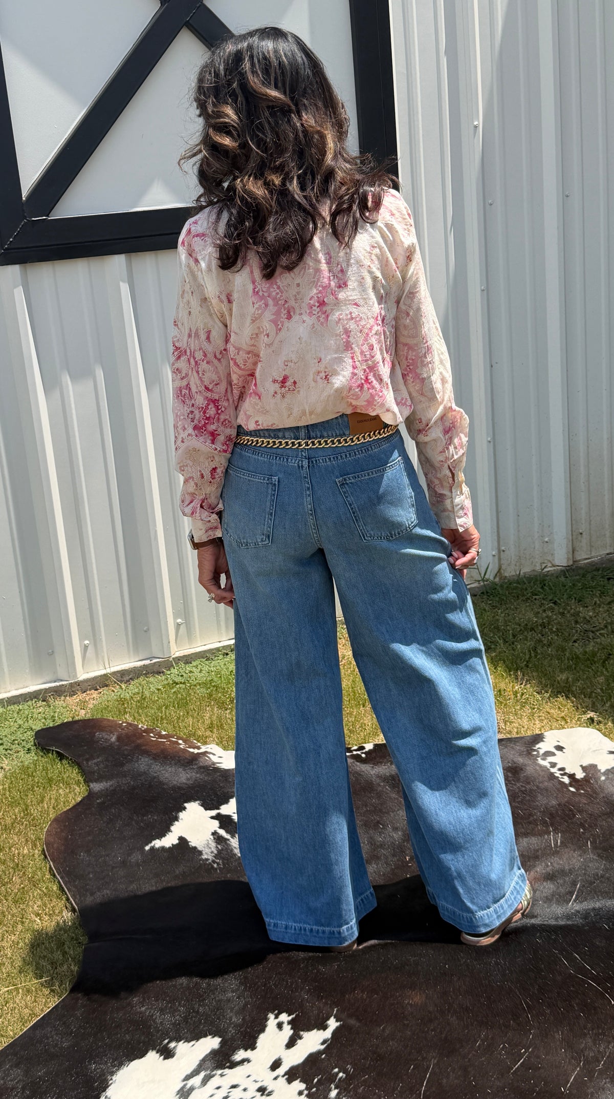 Trouser Jean Wide Leg