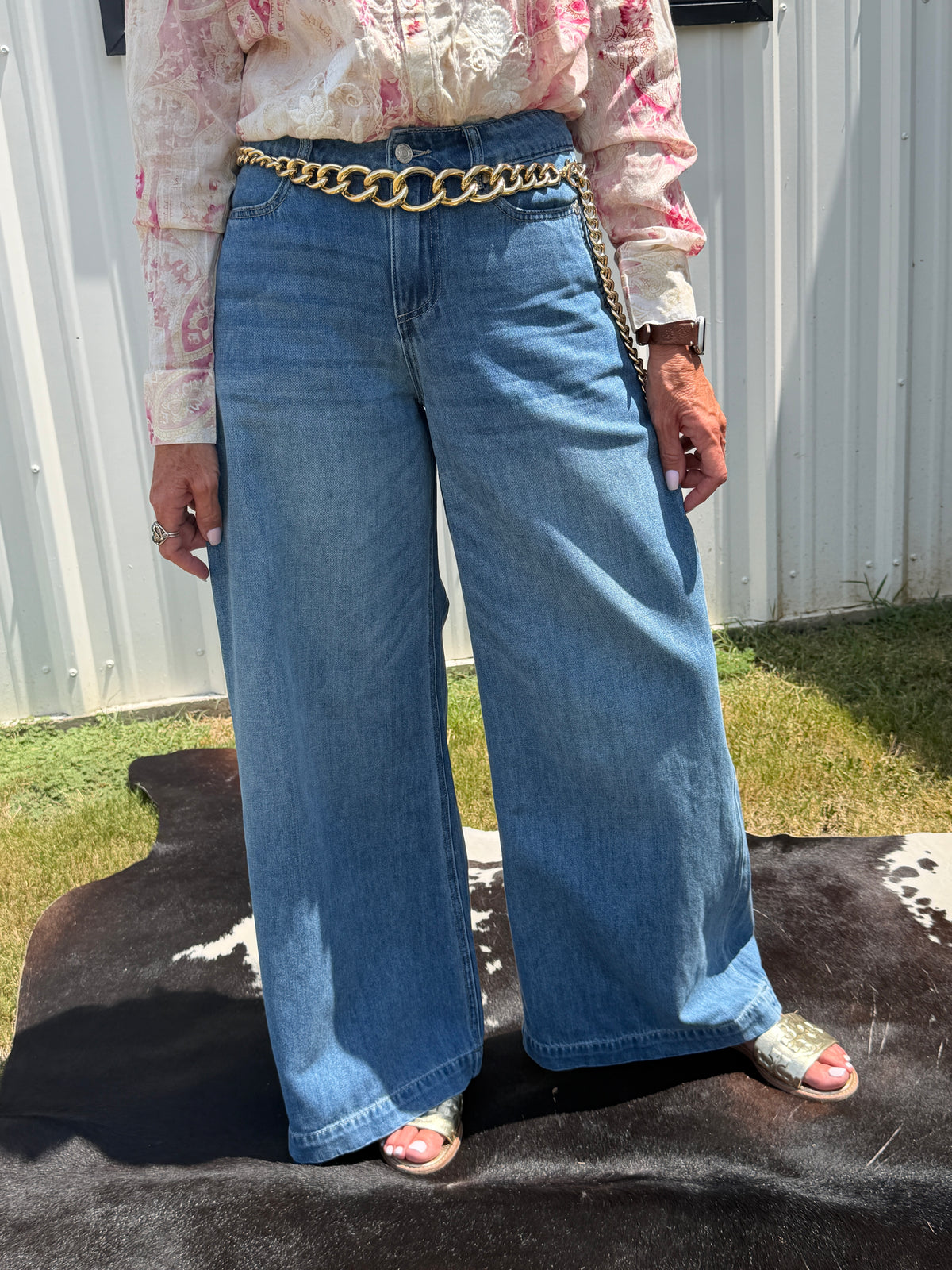 Trouser Jean Wide Leg