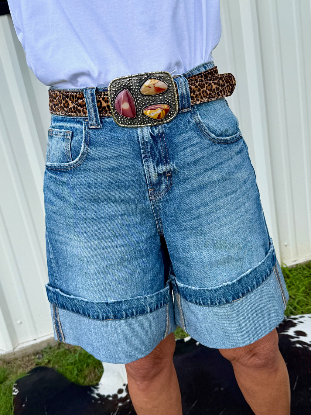 Bermuda with Hight Cuff