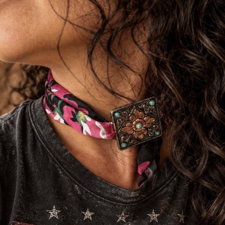 Square Concho Twilly Slide