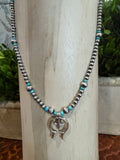 Navajo Pearl & Turquoise with Naja Pendant
