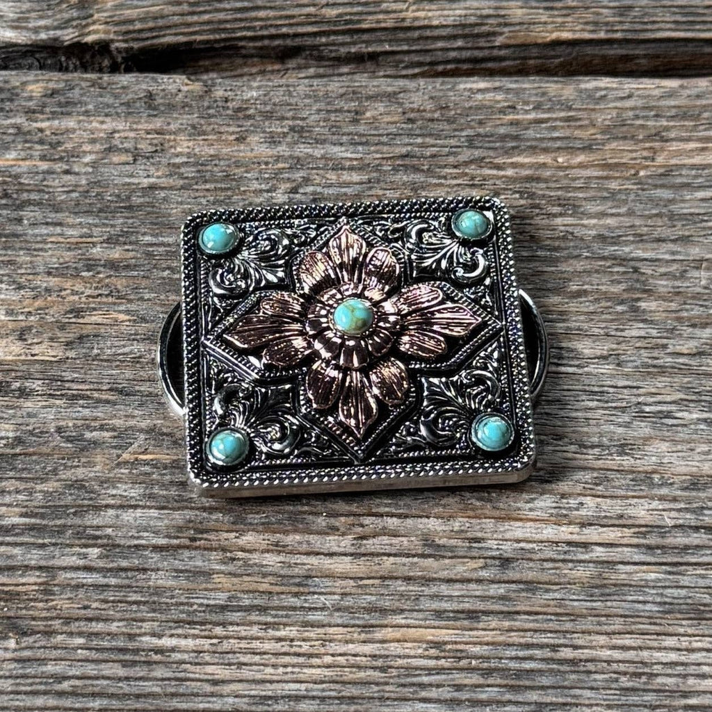 Square Concho Twilly Slide