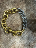 V2 Mixed Metal Link Bracelet