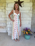 ROMANTIC FLORAL MAXI DRESS