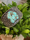Turquoise Oval Dot Cuff