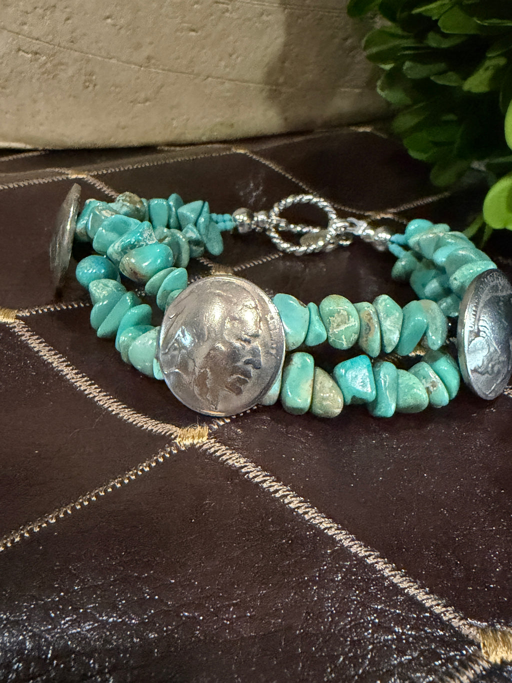 Triple Nickel Bracelet