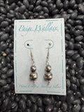 Paige Wallace Navajo Pearl Drop Earrings