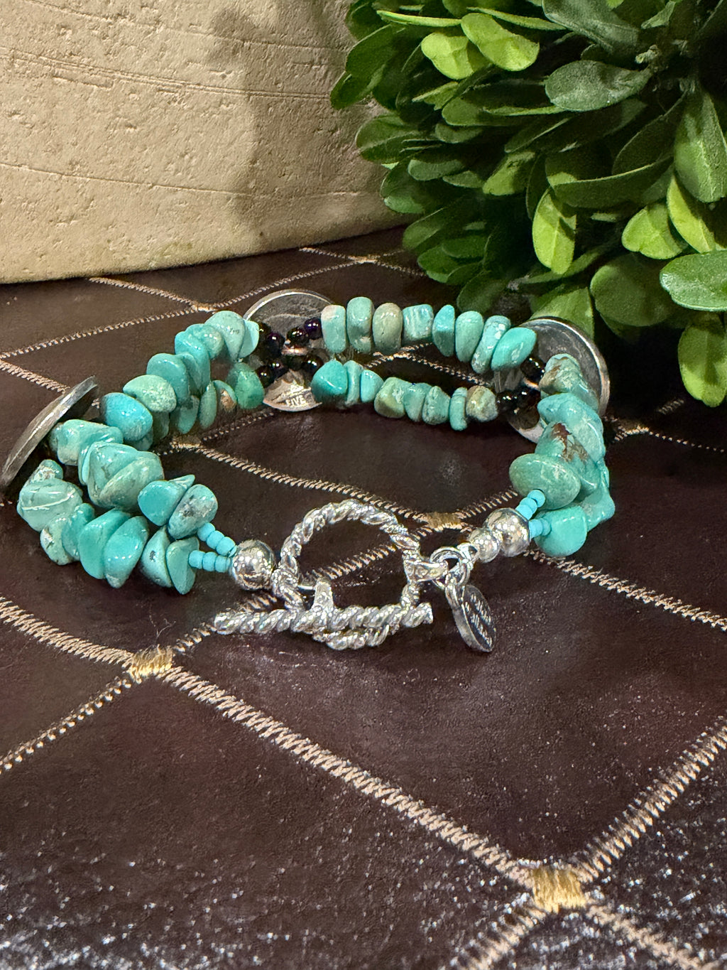 Triple Nickel Bracelet