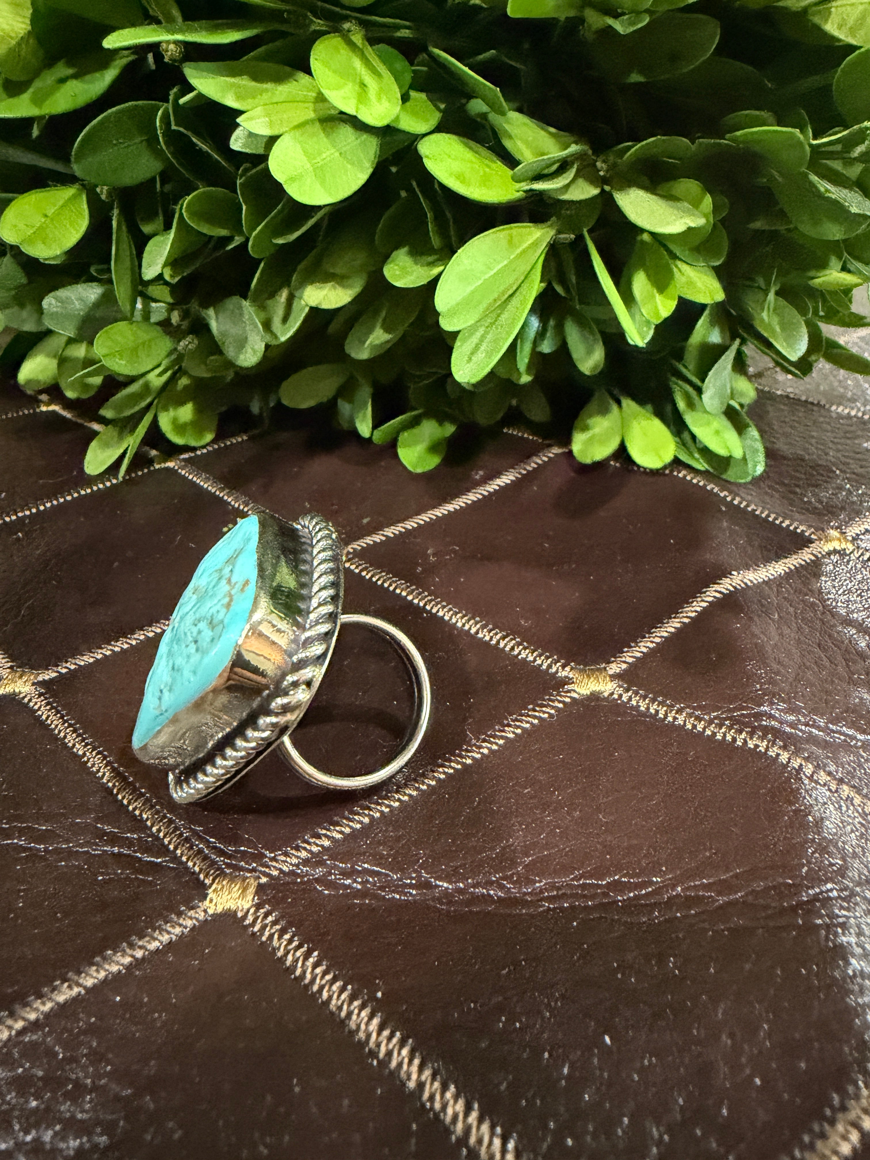 Turquoise Scarf Slide