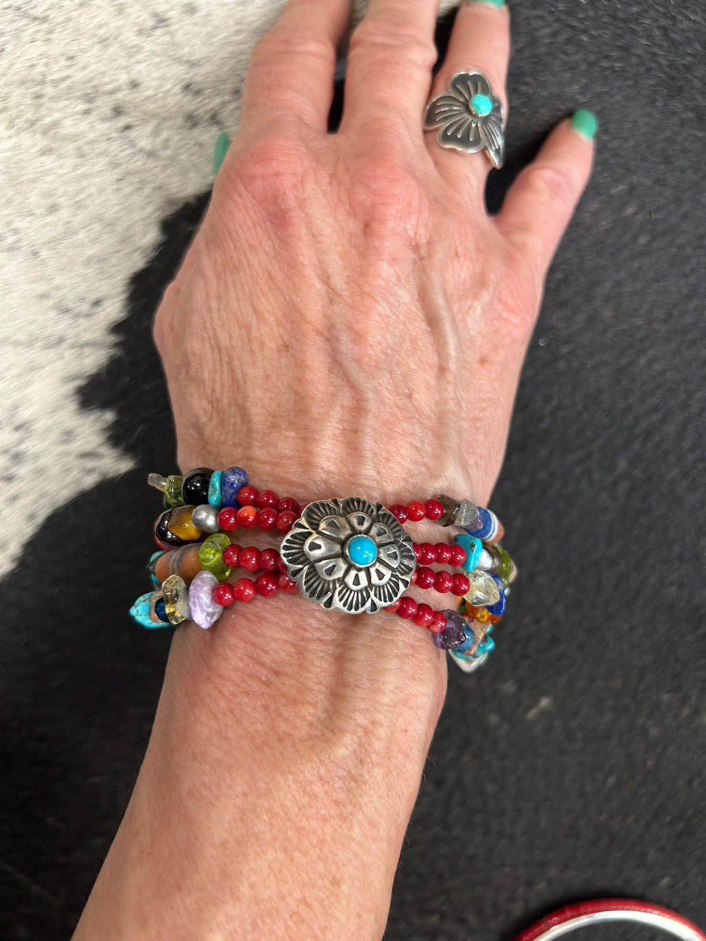 Paige Wallace Multi Stone Bracelet