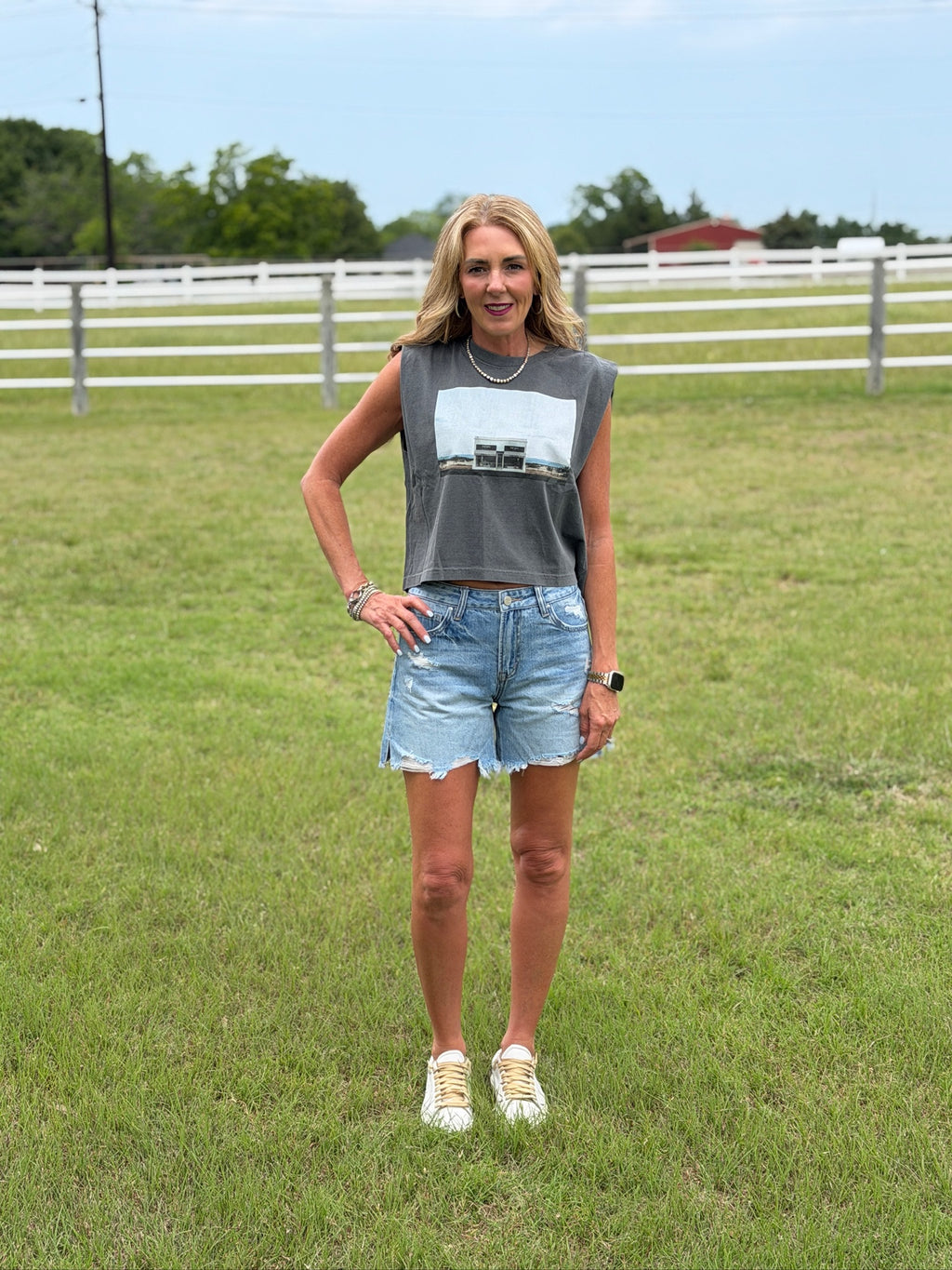 BOYFRIEND MIDI SHORTS