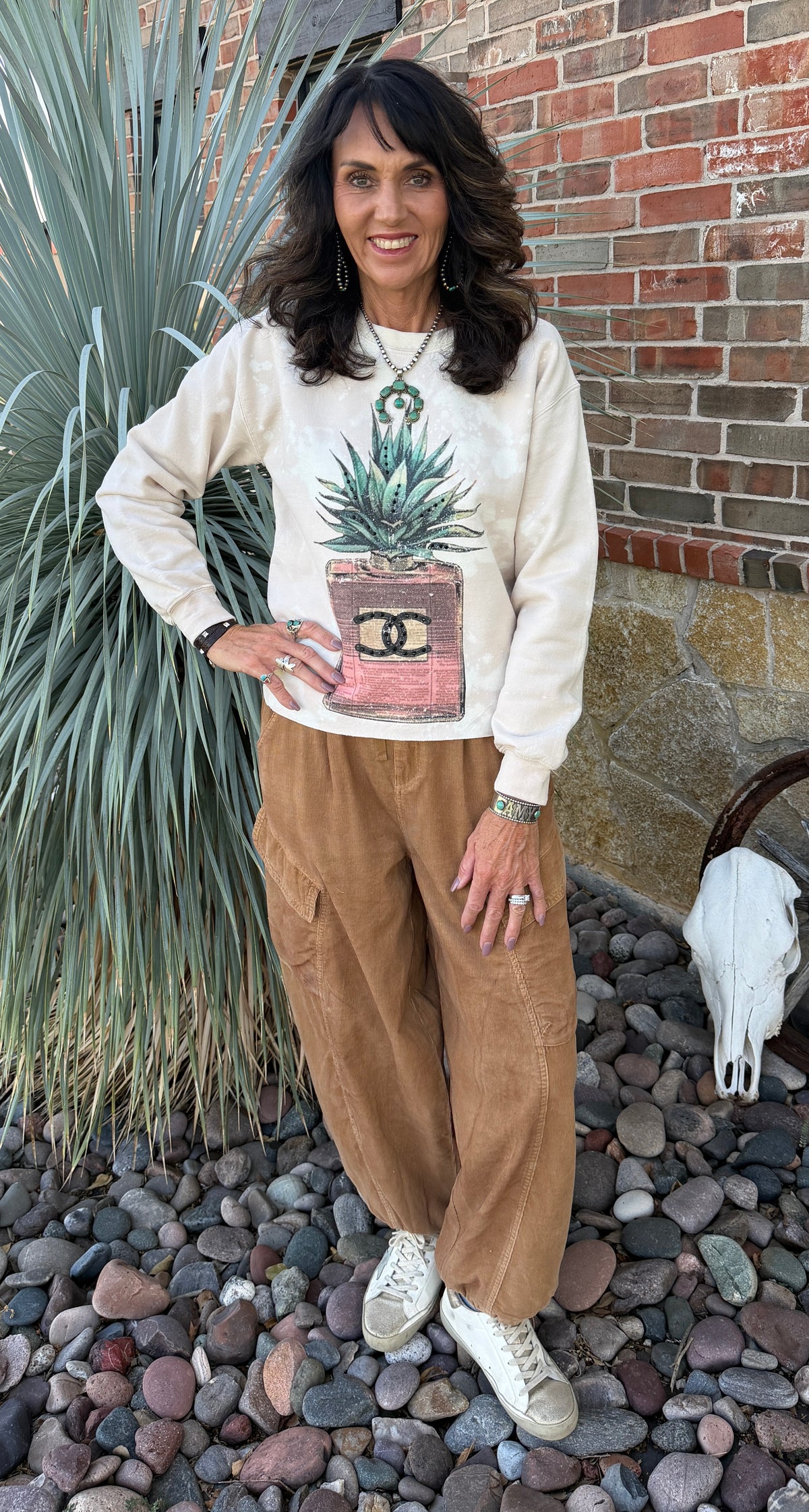 Agave Glitz  Sweatshirt