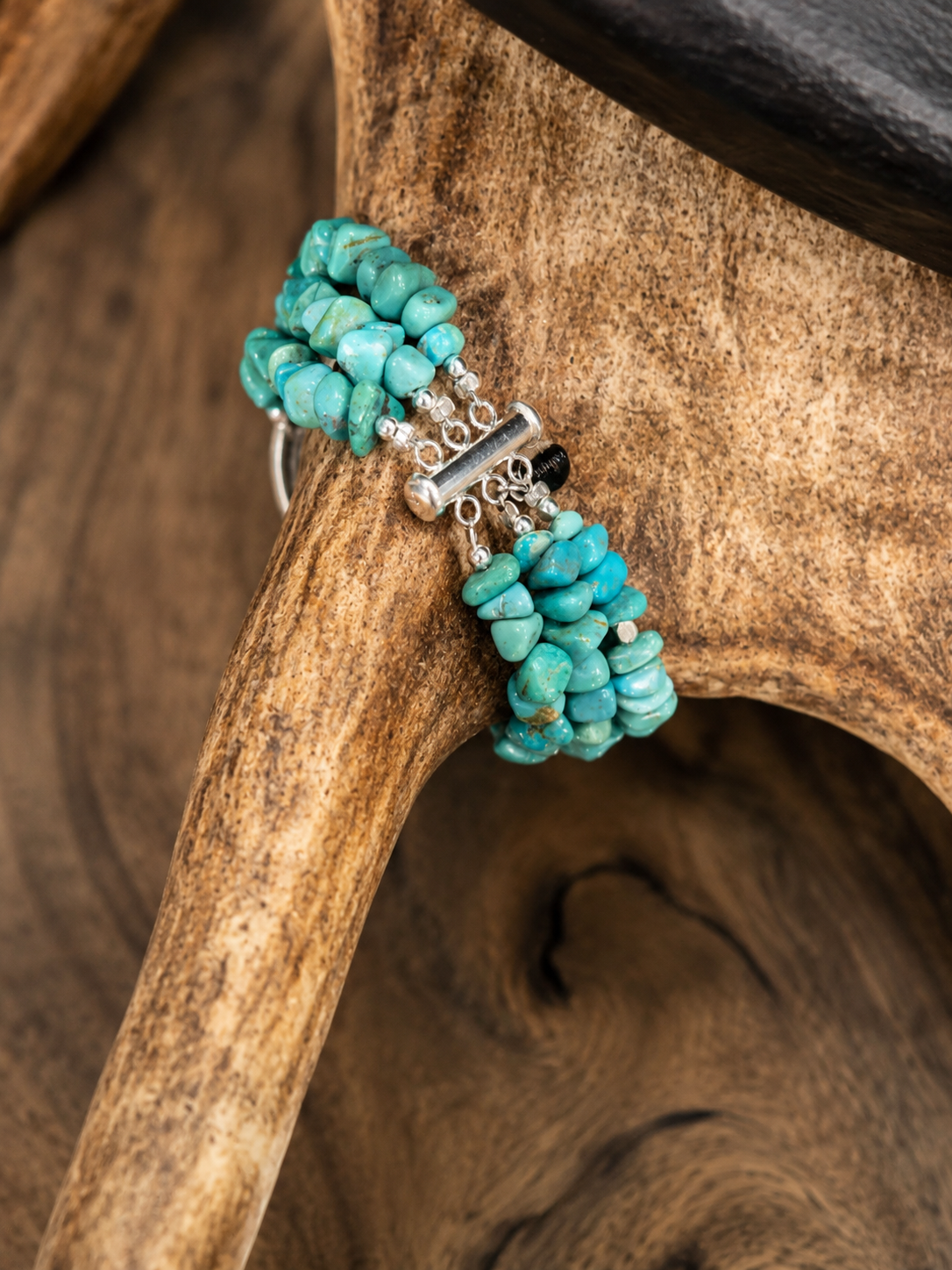 Sterling Naja Center Bracelet