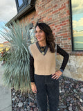 Saddle Up Sweater  Vest