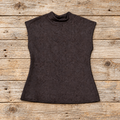 Sleeveless Mock neck Sweater
