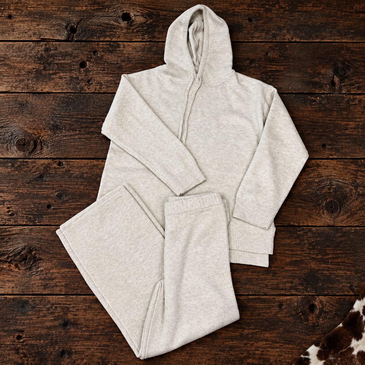Hooded Sweater Lounge Set