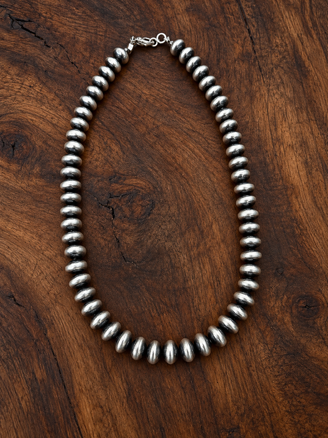 Navajo Saucer Beads-12 mm-18 Inch