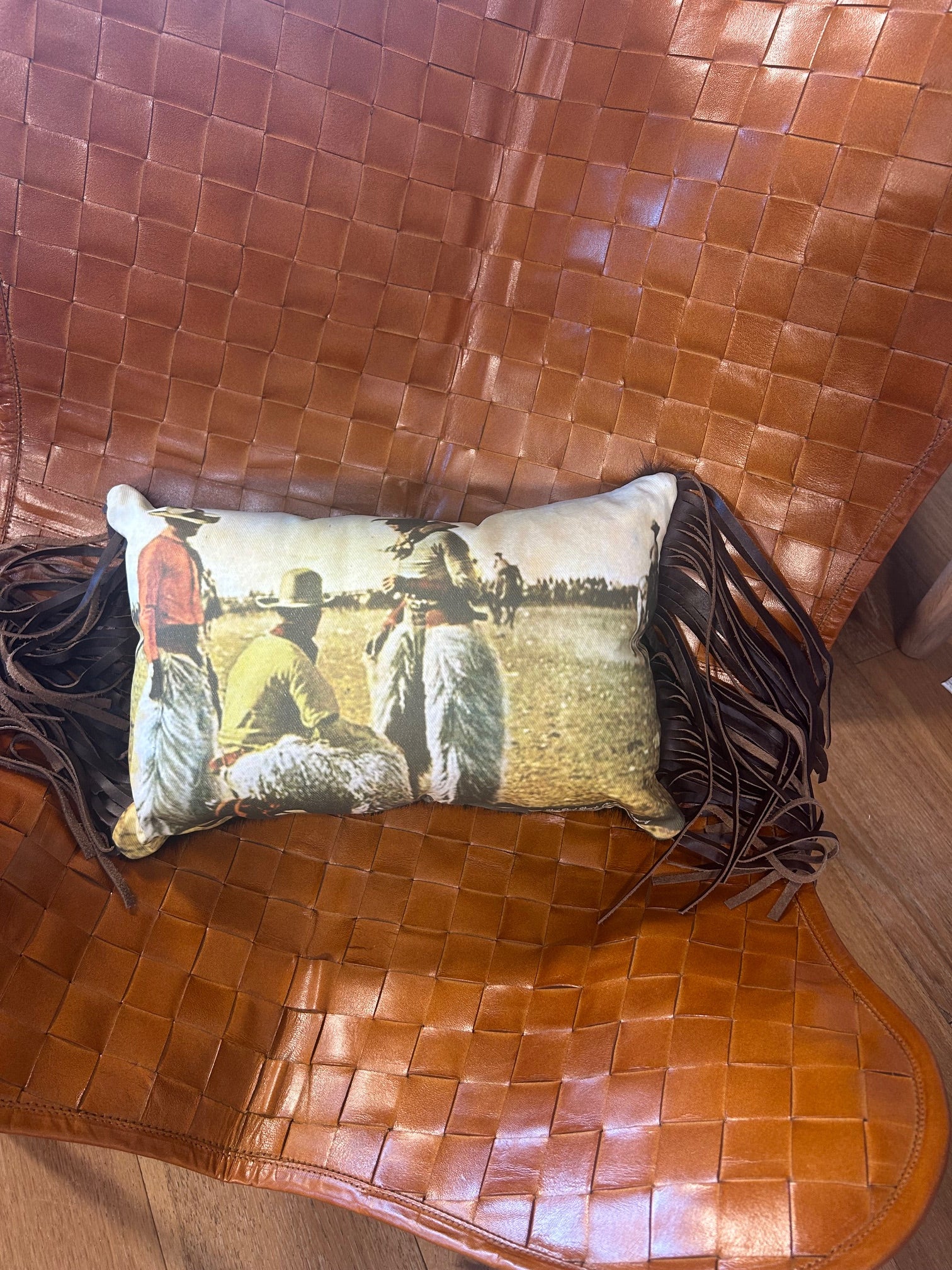 Pillow Cowboys in Wooly Chaps