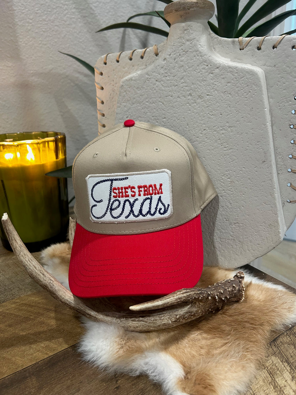 "She's From Texas" Trucker hat