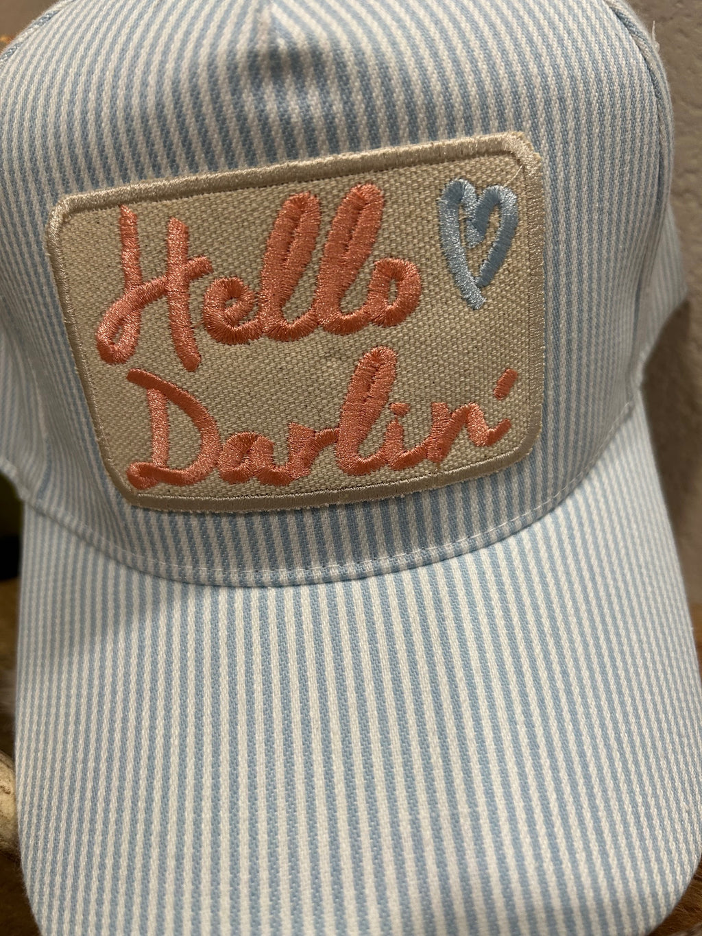 "Hello Darlin" Trucker Hat
