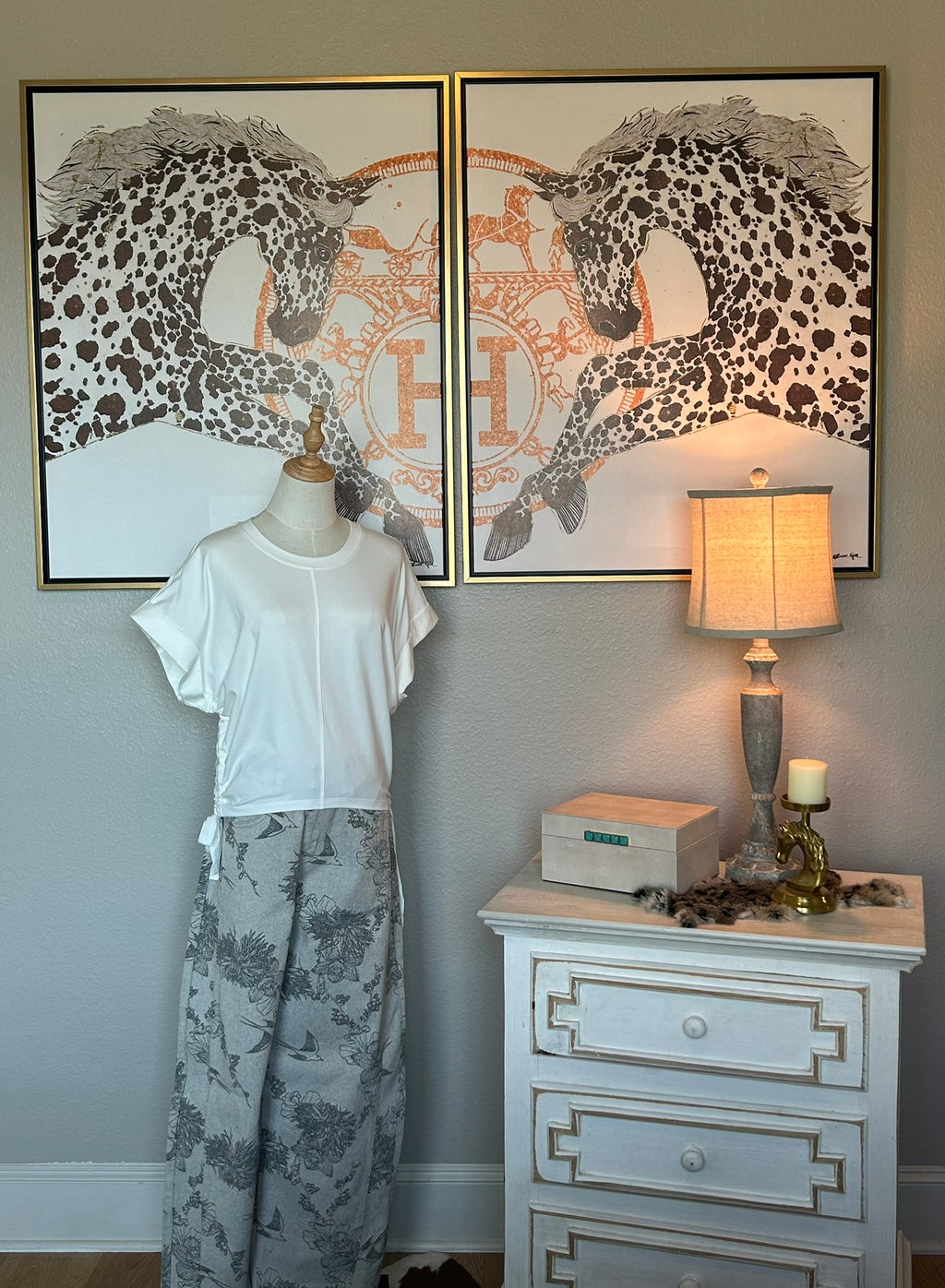 Classic White Puff Sleeve Tee