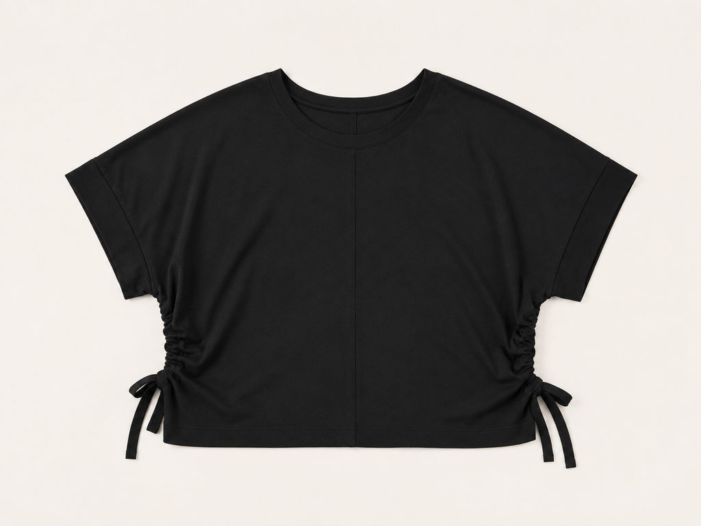 Black Knit with Ties
