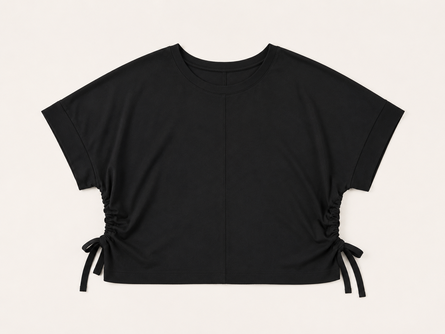 Black Knit with Ties
