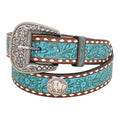 Tooled Leather Belt