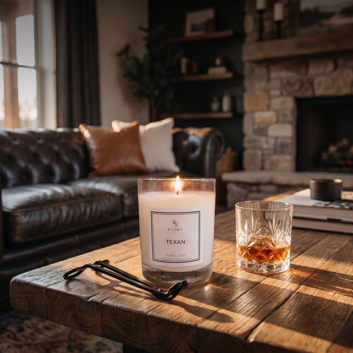 The Texan Candle