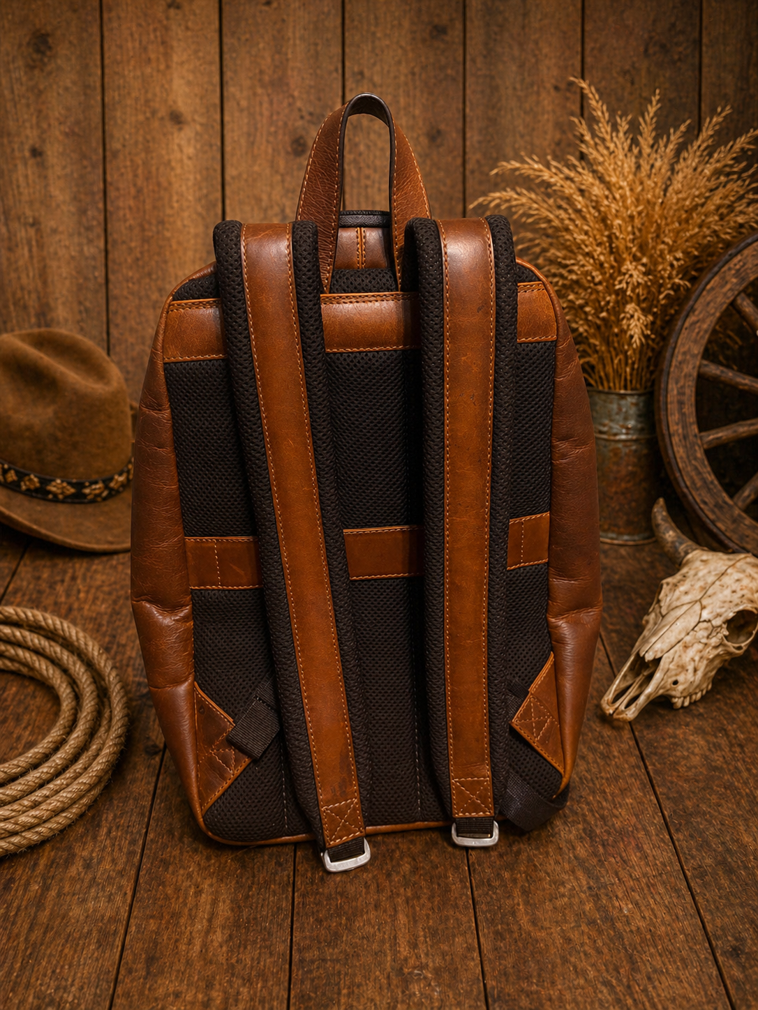 Leather Backpack