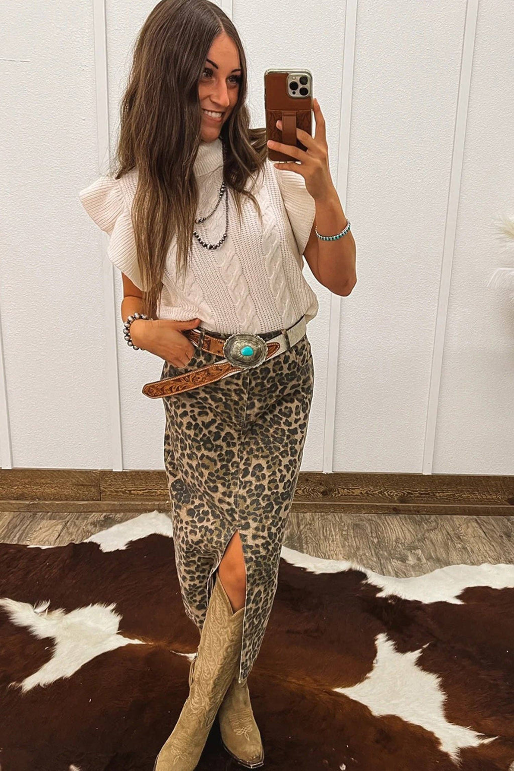 Cable Knit Turtleneck