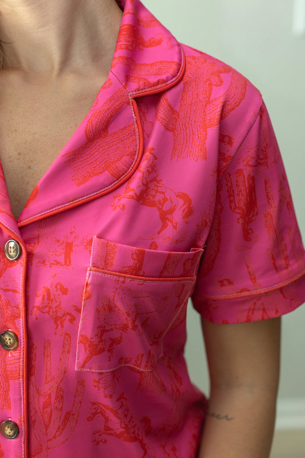 Cactus Cowgirl Pajama Set