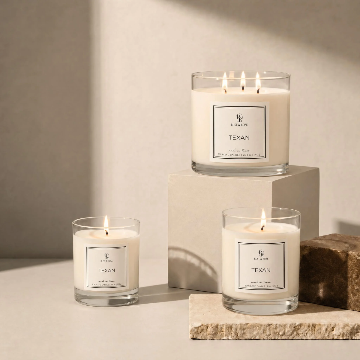The Texan Candle