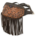 Tooled Leather Bum Bag